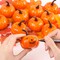 12PCS Mini Fake Pumpkins with 30PCS Lifelike Maple Leaves Faux Pumpkins for Decorating Fall Harvest Garland Halloween DIY for Crafts Thanksgiving Decorations